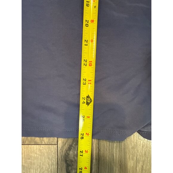 Susan Graver Style Womens Two-Piece Jacket & Skirt Set Size M Blue  Purple Liqui - Picture 7 of 16